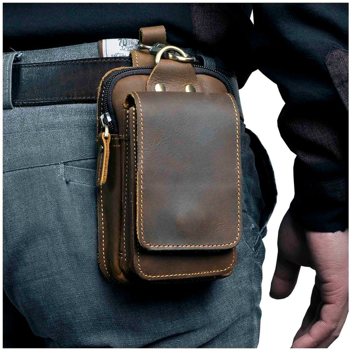 Stornfield | Men's Premium Leather Waist Bag