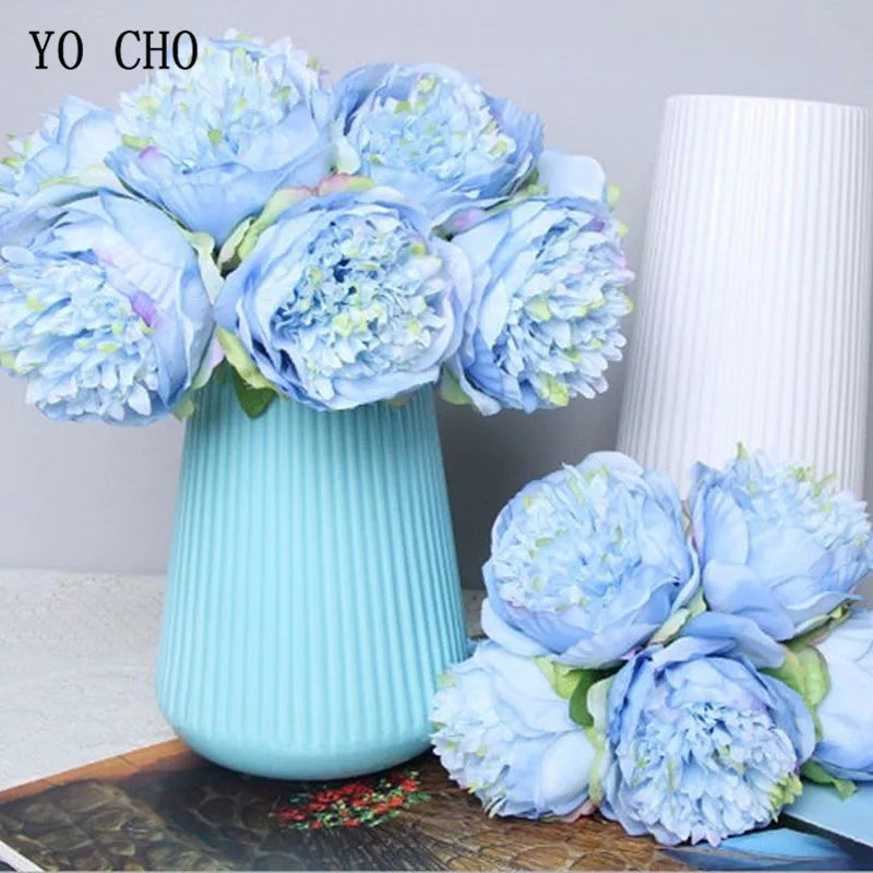 Stornfield | Large Peony Silk Flower Bouquet