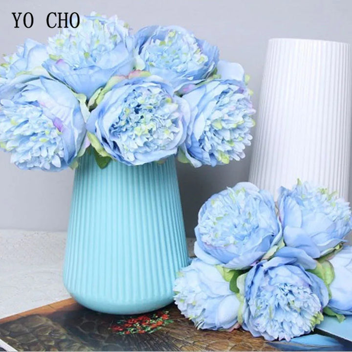 Stornfield | Large Peony Silk Flower Bouquet