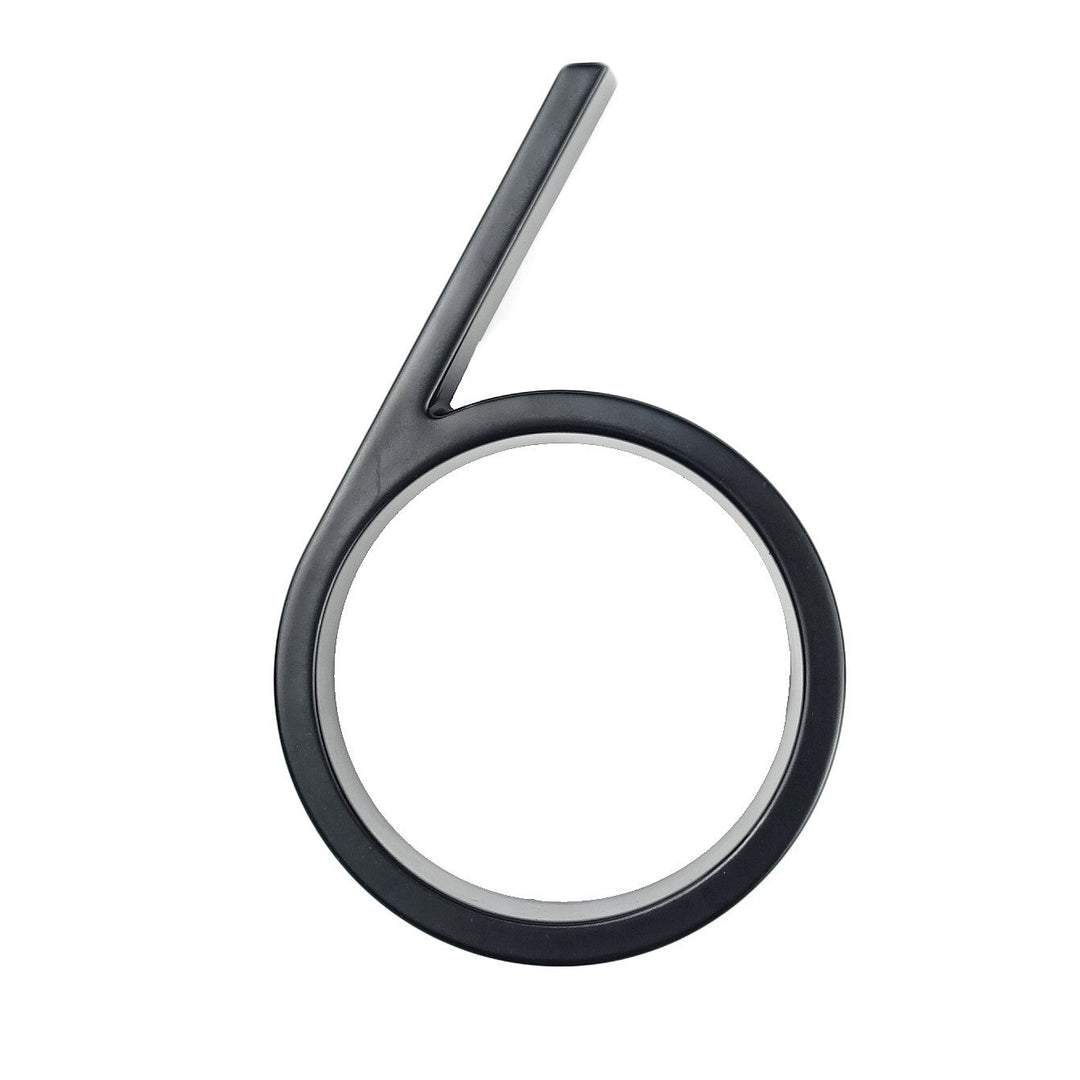 Stornfield | Large Modern Metal House Number Sign