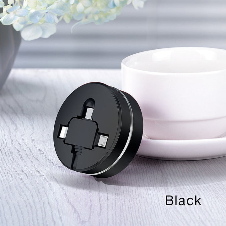 3 in 1 Retractable Charging Cable | Stornfield