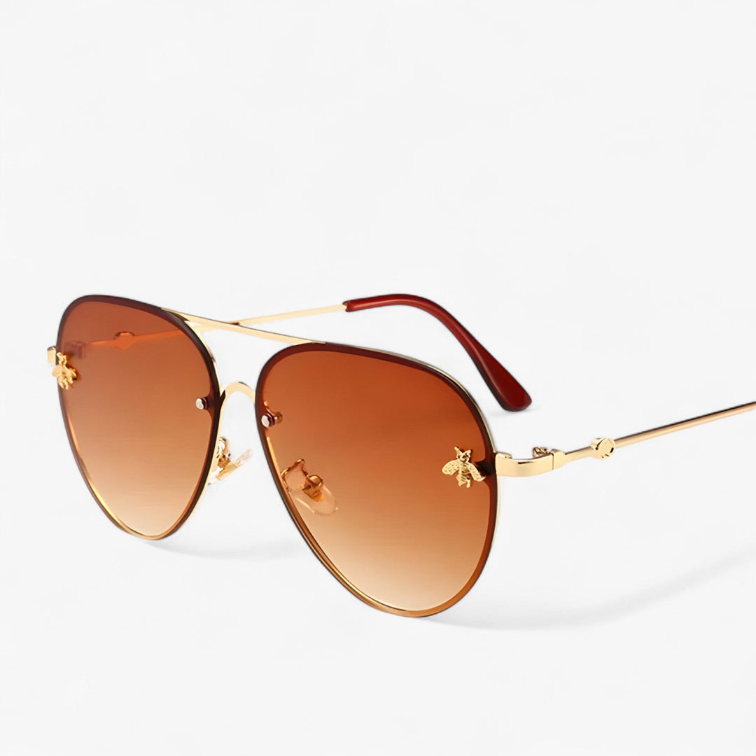 Vintage Pilot Sunglasses with Bee Detail – Halcyon | Stornfield