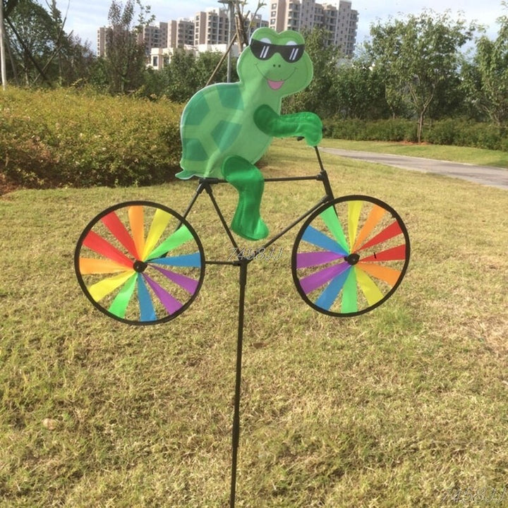 Stornfield | Animal Bicycle Weathervane: Outdoor Decoration