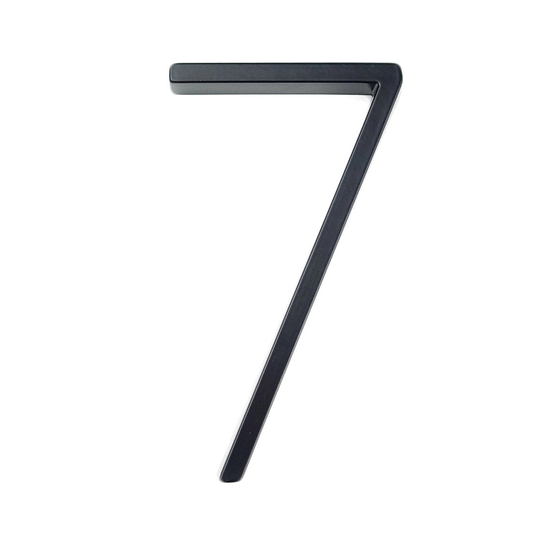 Stornfield | Large Modern Metal House Number Sign