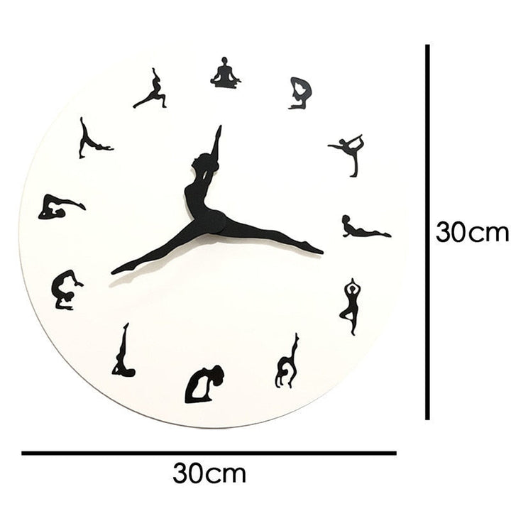 Stornfield | Yoga Time Wall Clock