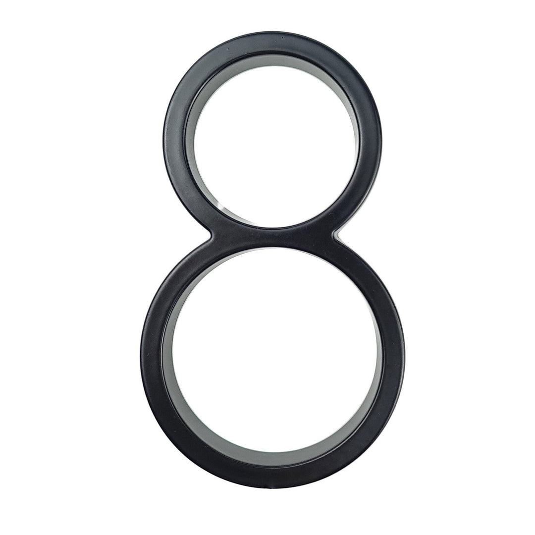 Stornfield | Large Modern Metal House Number Sign
