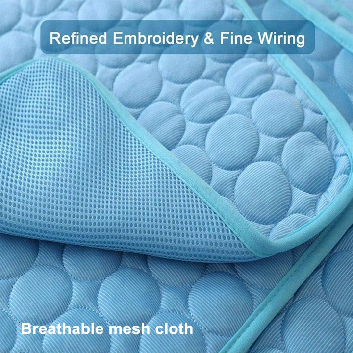 Summer Cooling Dog Mat: Breathable Pad for Dogs and Cats - Washable Pet Bed Blanket for Small, Medium, and Large Dogs, Ideal for Cars | Stornfield