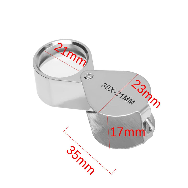 Metal Ultra Vision Glass Magnifier | Stornfield