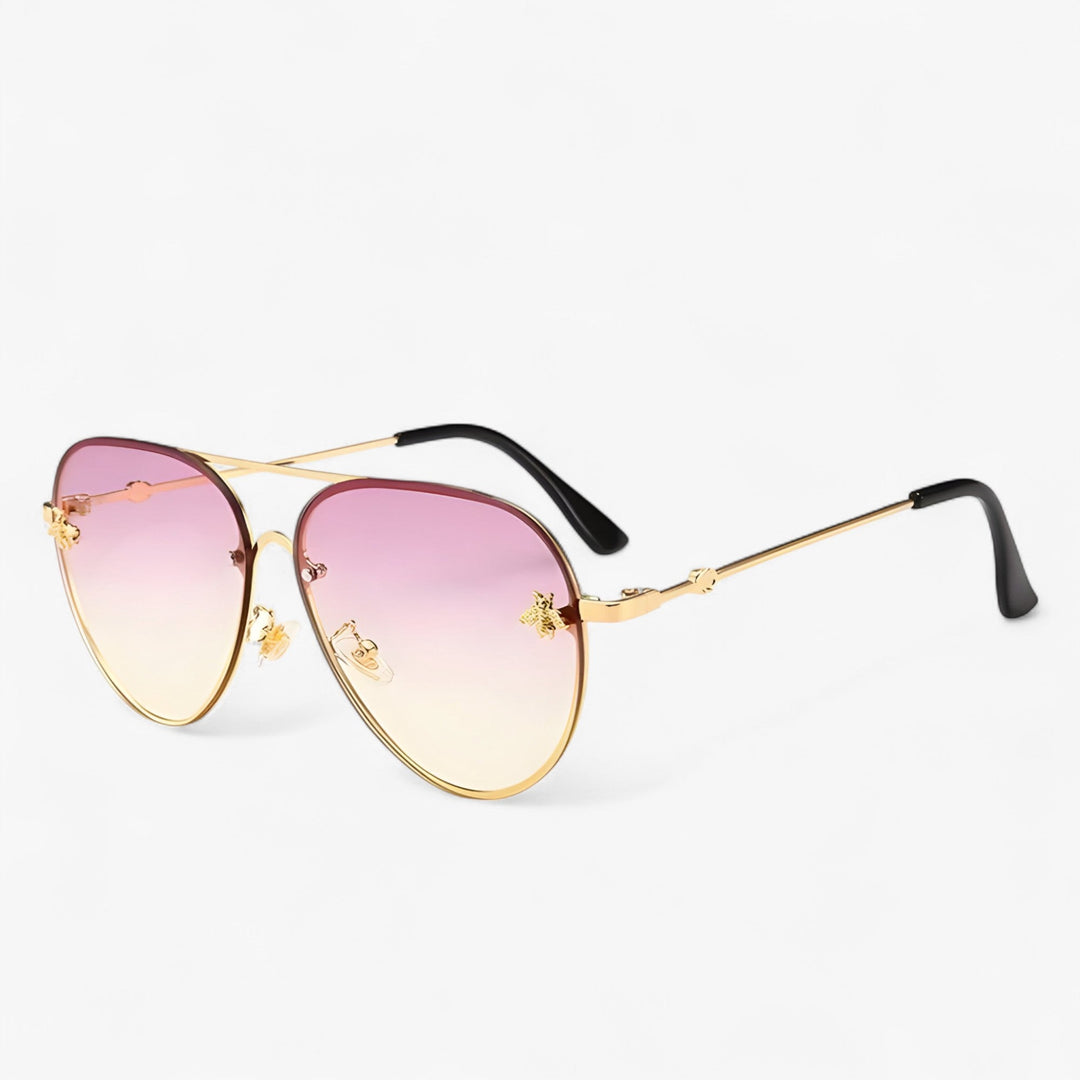 Vintage Pilot Sunglasses with Bee Detail – Halcyon | Stornfield