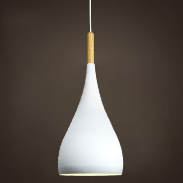 Stornfield | Talon - Modern Wooden Teardrop Pendant Light Scandinavian Ceiling Light