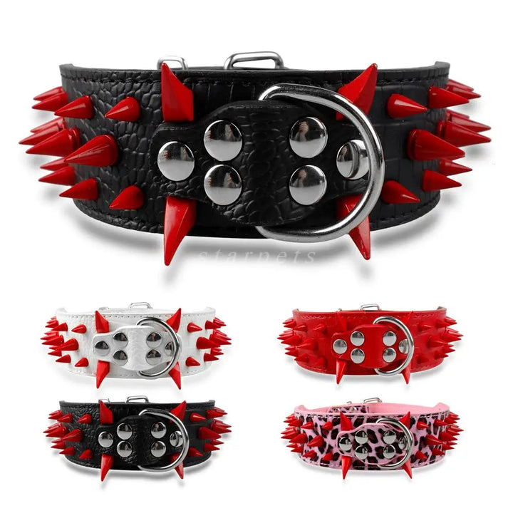 Stornfield Studded Dog Collar for Large Dogs