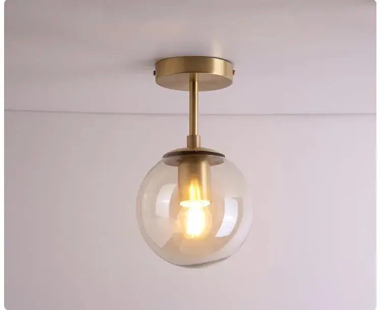 Stornfield | Elegant Ball Ceiling Light with LED Bulb for Your Chic Space