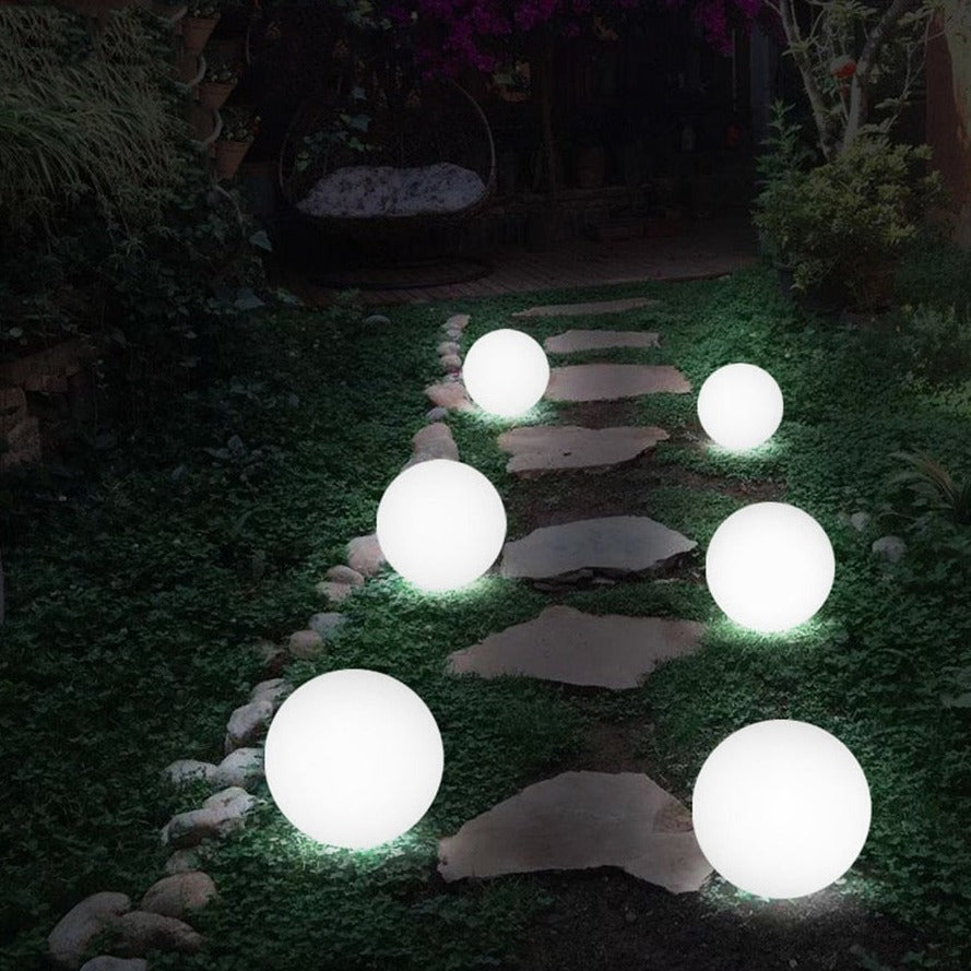 Stornfield | Waterproof Round LED Garden Light with 16 Colors and Remote Control - Perfect for Garden, Porch, and Parties