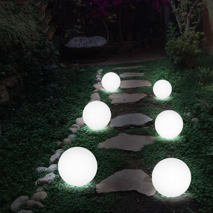 Stornfield | Waterproof Round LED Garden Light with 16 Colors and Remote Control - Perfect for Garden, Porch, and Parties