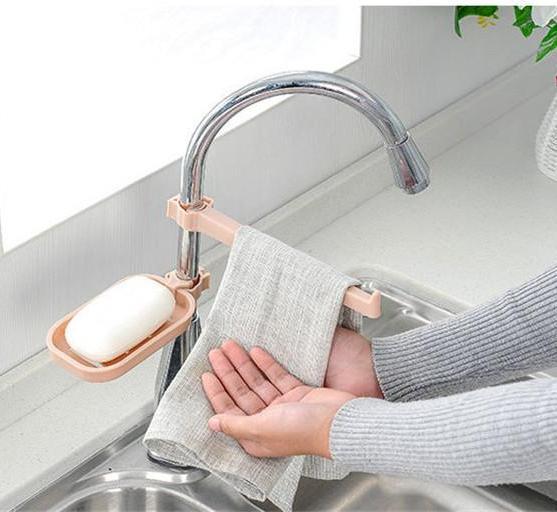 Sink Clip - Towel Rack & Soap Dish Attachment | Stornfield