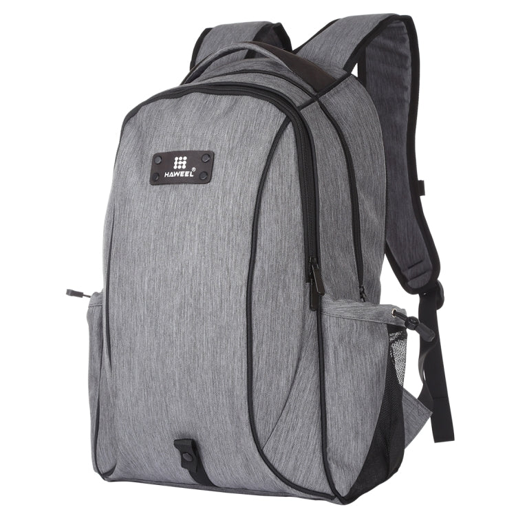 Stornfield | HAWEEL Canvas Double Shoulder Laptop Backpack (Gray)