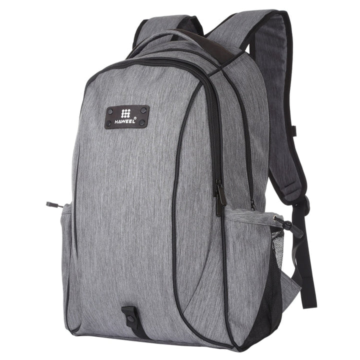 Stornfield | HAWEEL Canvas Double Shoulder Laptop Backpack (Gray)
