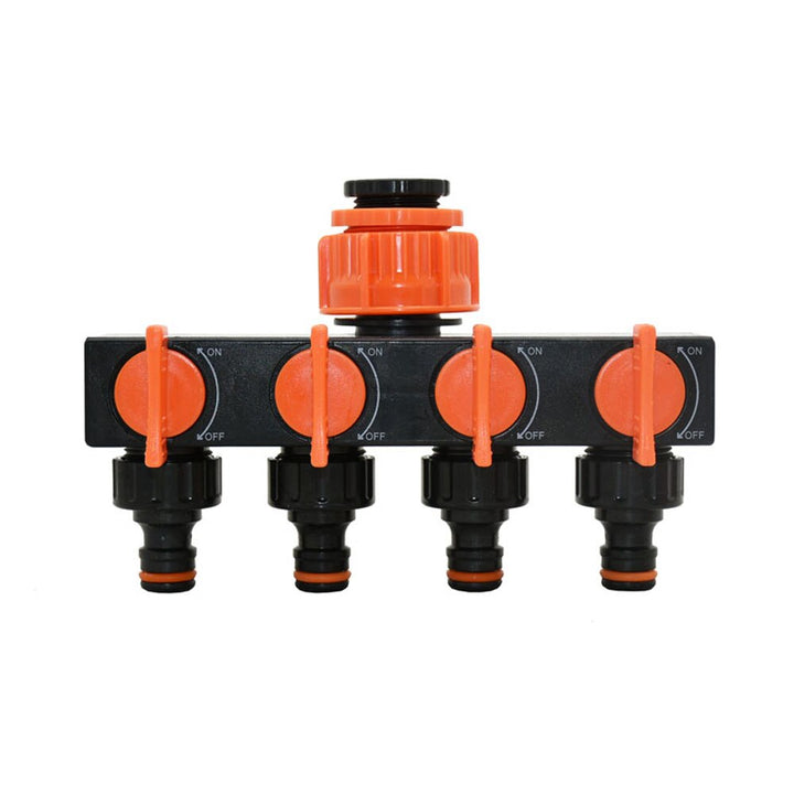 4-Way Garden Tap Water Splitter | Stornfield
