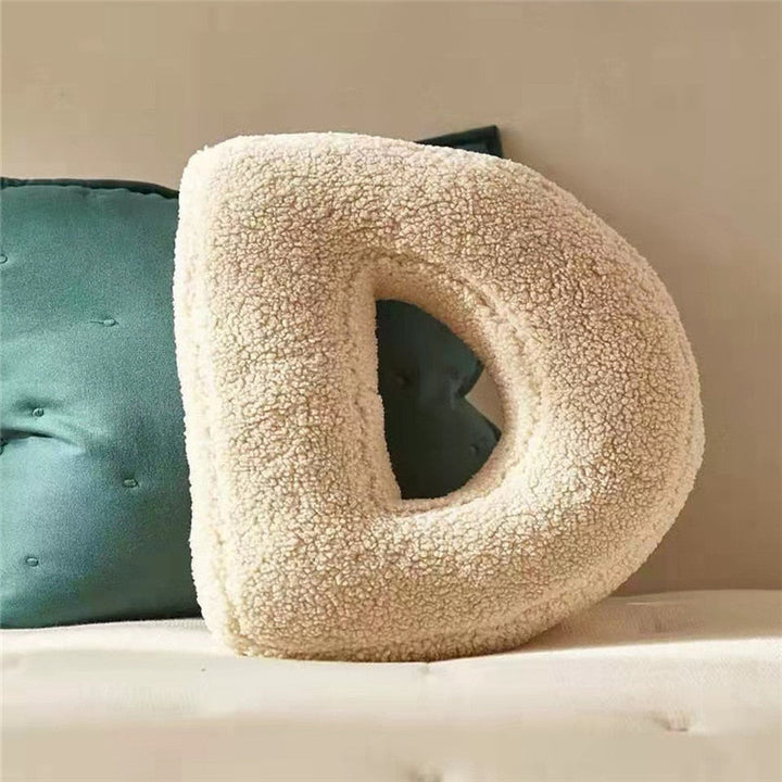 Stornfield | Fleece Alphabet Letter F Cushion