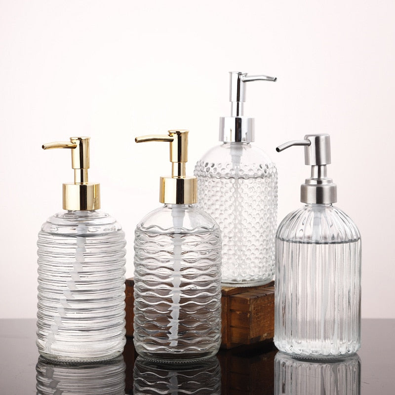 Stornfield | Glass liquid soap dispenser