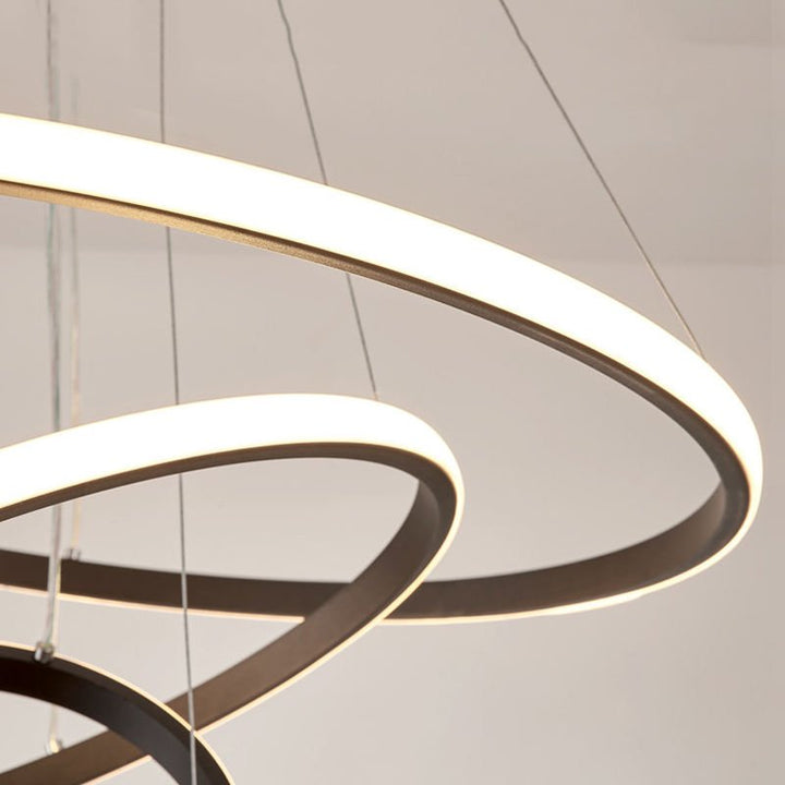 Elegant Stornfield Spiral Ceiling Light