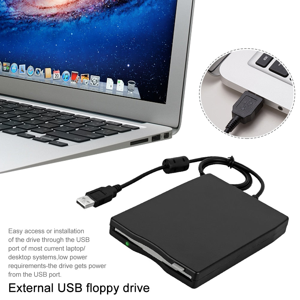 3.5" External Floppy Disk Drive | Stornfield