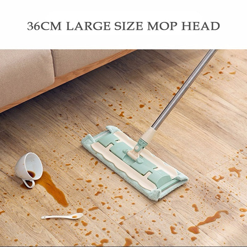 360 Degree Telescopic Large  Flat Mop | Stornfield