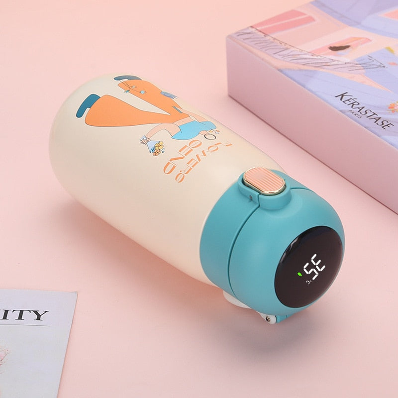 Funky LED Temperature Display Thermal Water Bottle | Stornfield