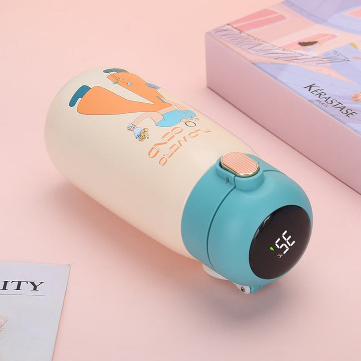 Funky LED Temperature Display Thermal Water Bottle | Stornfield