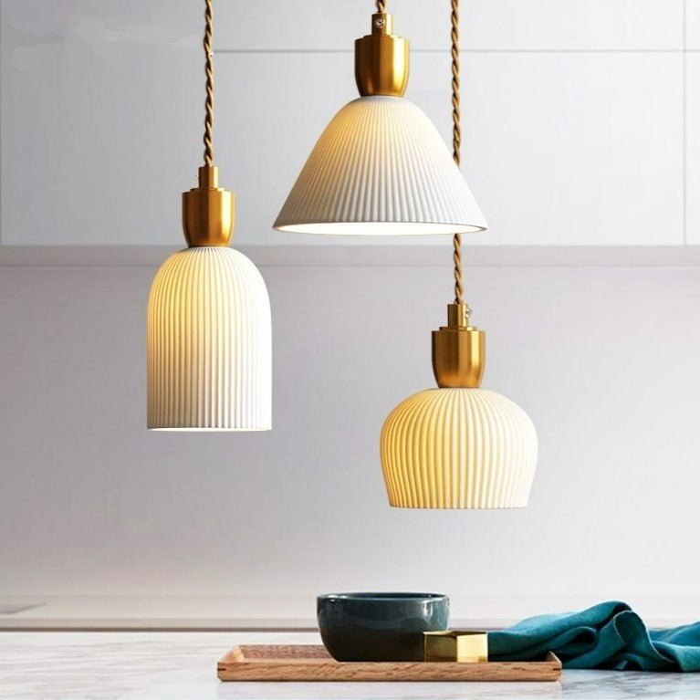 Modern Nordic Ceramic Pendant Lamps | Stornfield