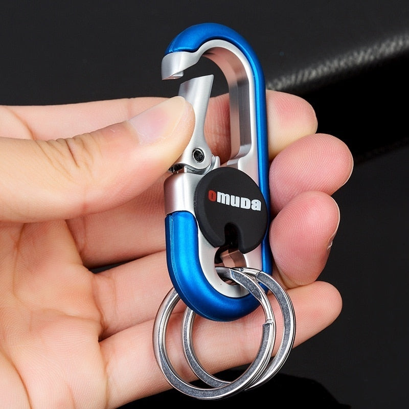 Stornfield | Steel Secure Double Ring Hook Keychain