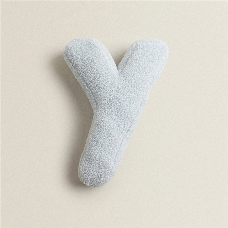 Stornfield | Fleece Alphabet Letter F Cushion