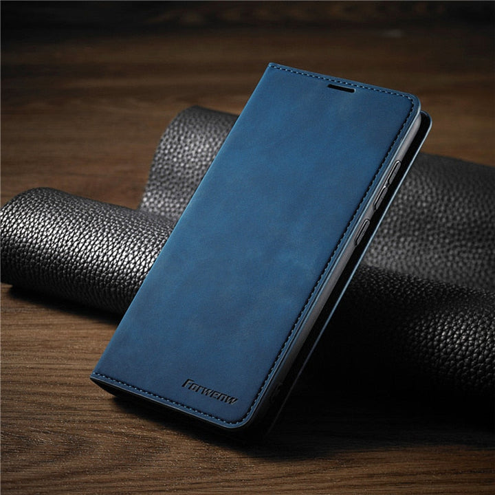 Stornfield | Huawei Case: Magnetic Leather Pouch for Stylish Protection