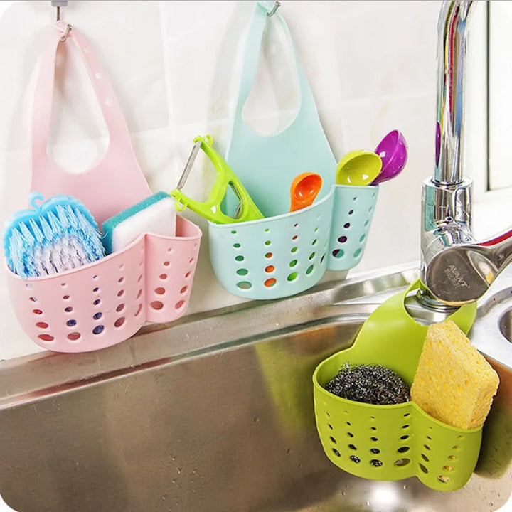 FlexiSink – Adjustable Hanging Sink Organizer | Sponge and Soap Holder for Kitchen & Bath Stornfield