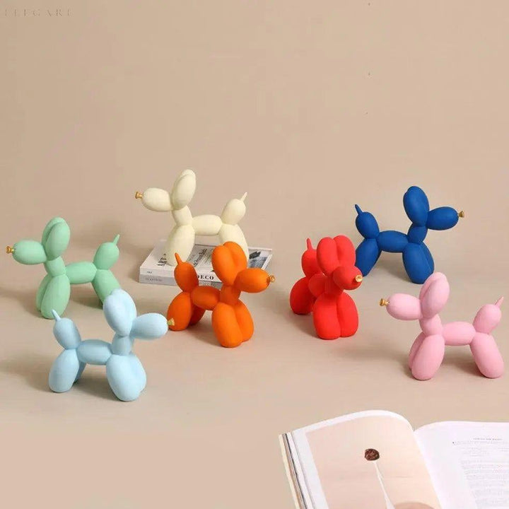 BallonFreude - Stornfield playful dog figurine bowl