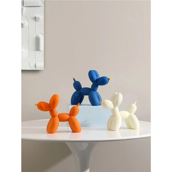 BallonFreude - Stornfield playful dog figurine bowl