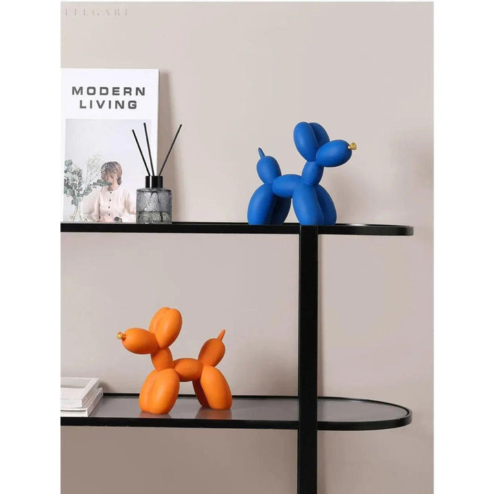 BallonFreude - Stornfield playful dog figurine bowl