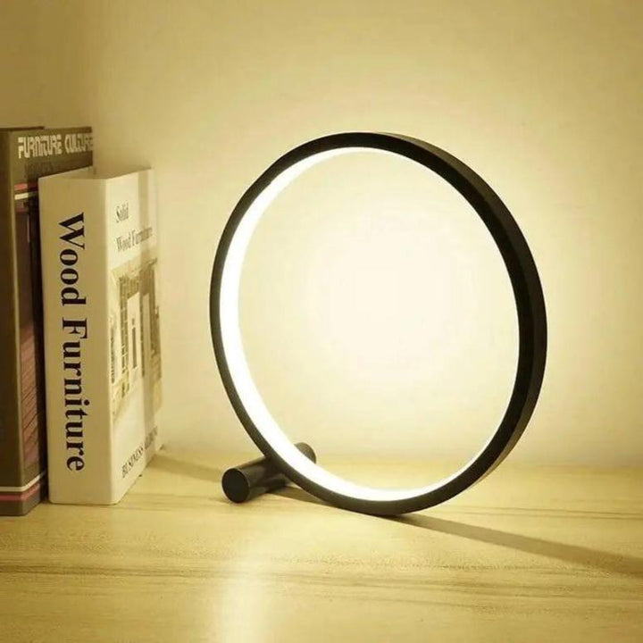 Stornfield | Lampe de table ronde LED dimmable tactile pour espaces créatifs
