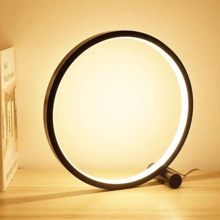 Stornfield | Lampe de table ronde LED dimmable tactile pour espaces créatifs