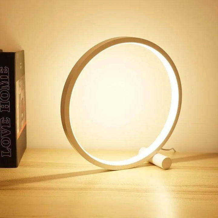 Stornfield | Lampe de table ronde LED dimmable tactile pour espaces créatifs