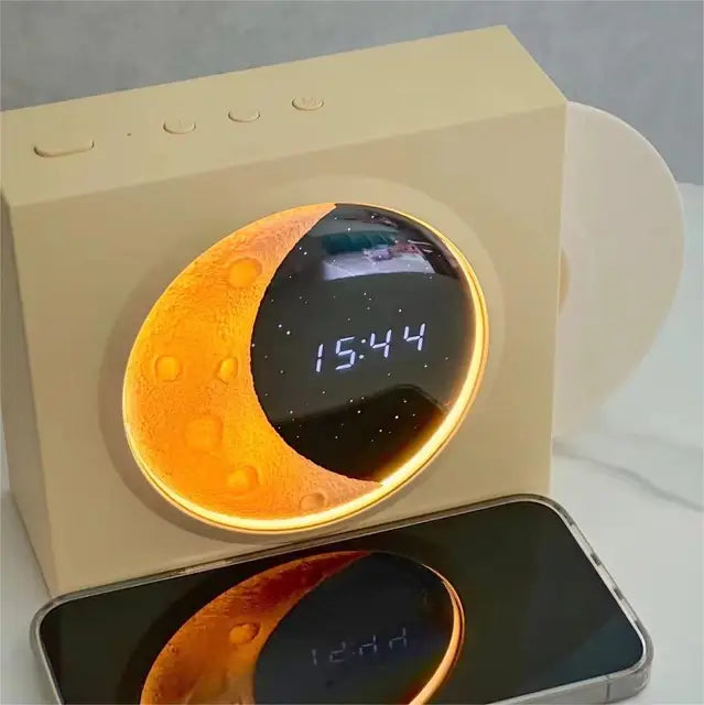 Moon lamp with music and LED night light – Mood lighting with Bluetooth speaker | Stornfield