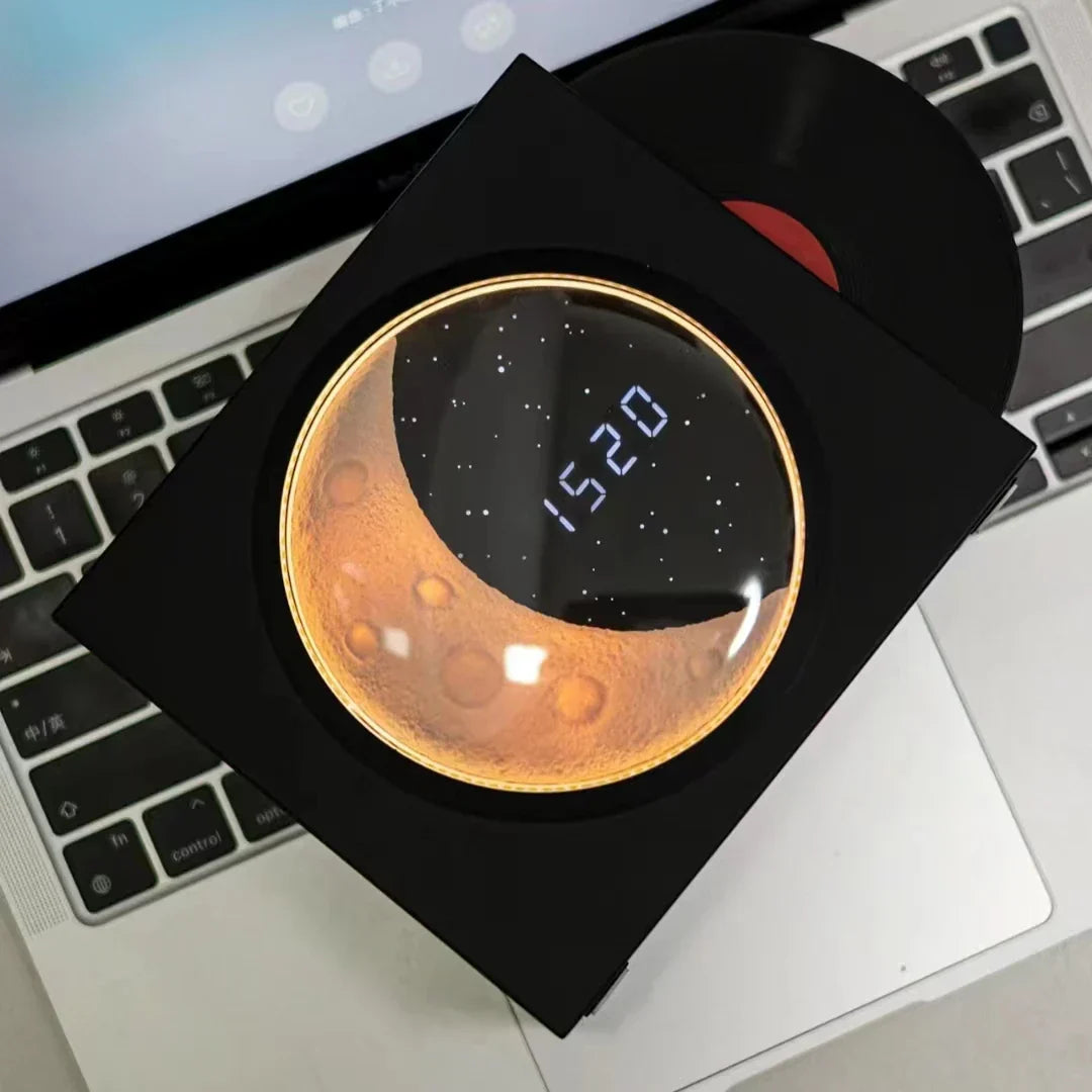 Moon lamp with music and LED night light – Mood lighting with Bluetooth speaker | Stornfield