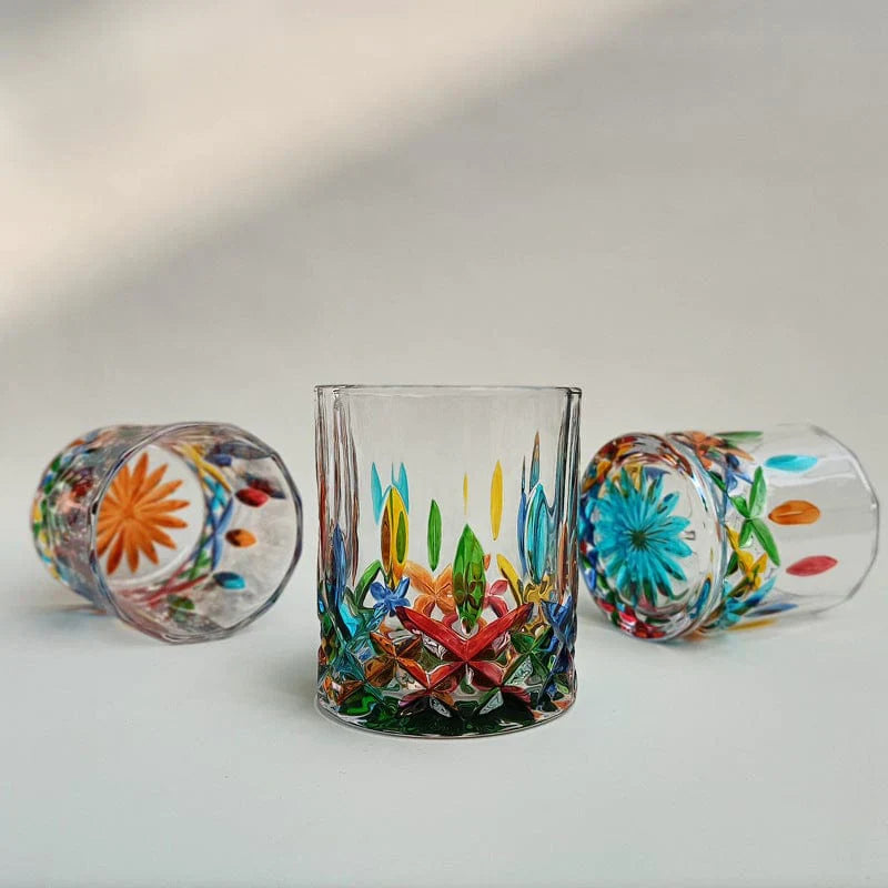 Hand-painted Murano glass Stornfield