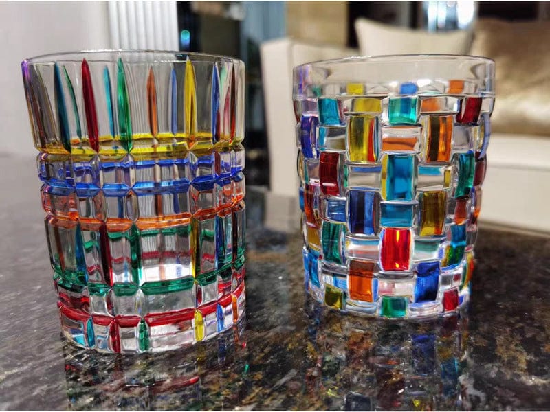 Hand-painted Murano glass Stornfield