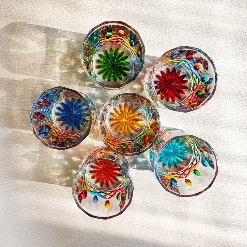Hand-painted Murano glass Stornfield
