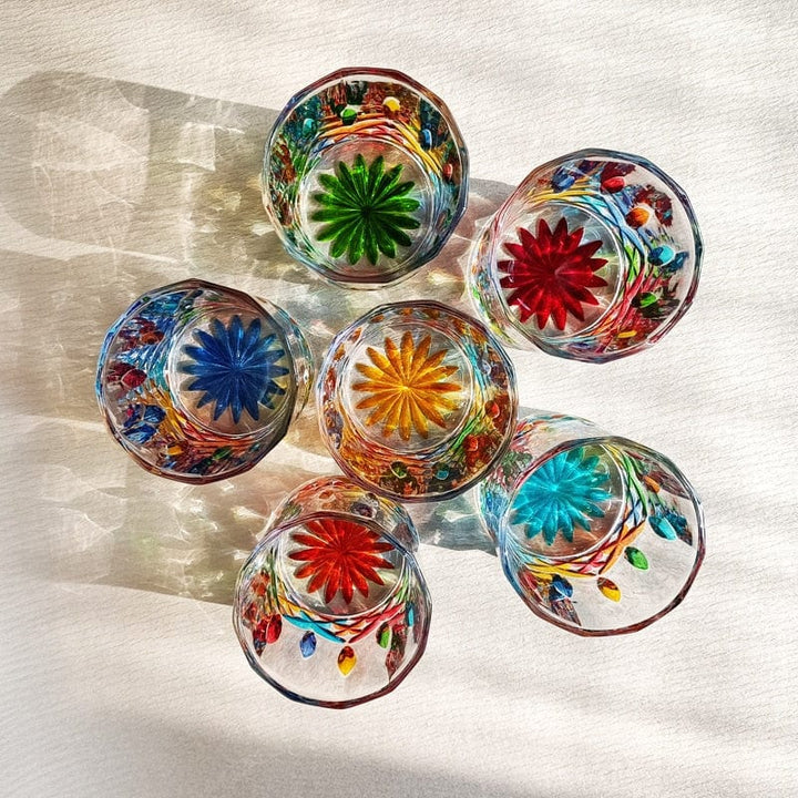 Hand-painted Murano glass Stornfield