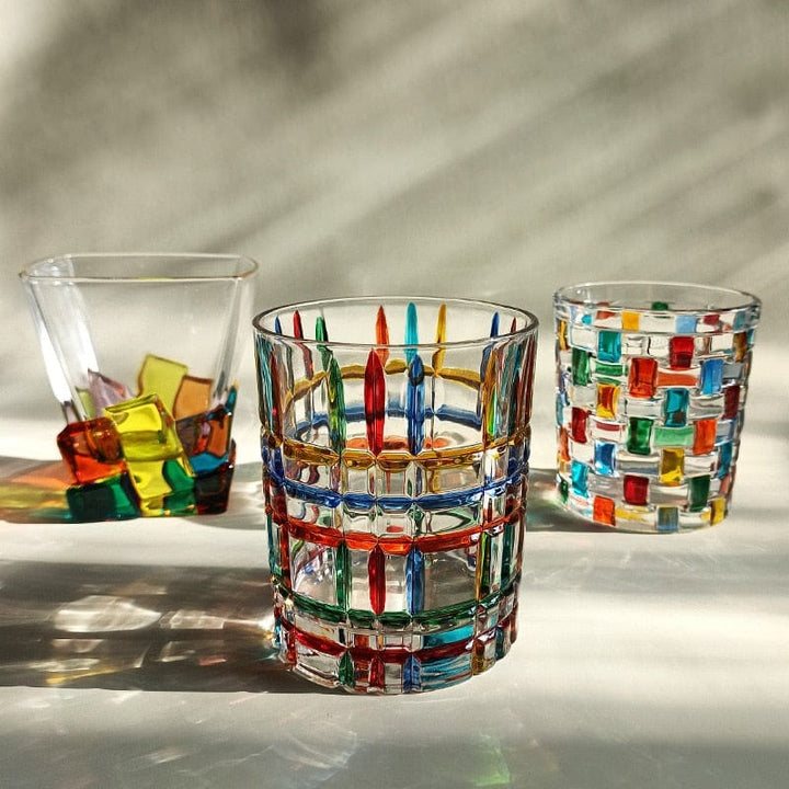 Hand-painted Murano glass Stornfield