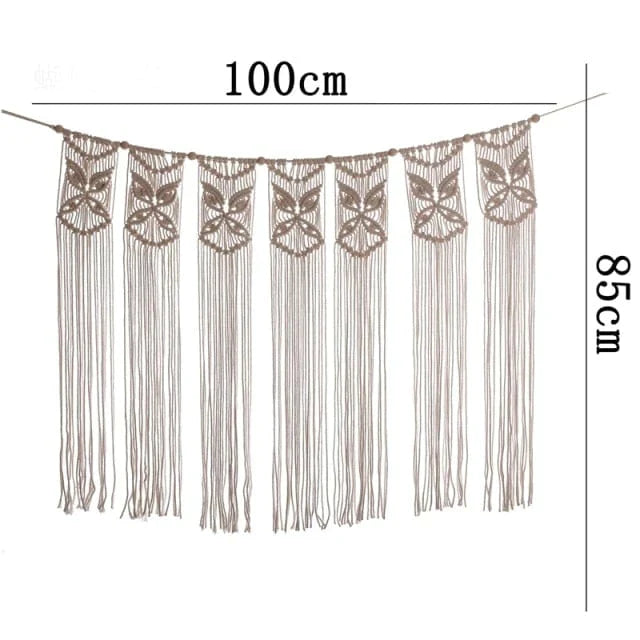 Handwoven Macrame Hanging Drapery | Stornfield