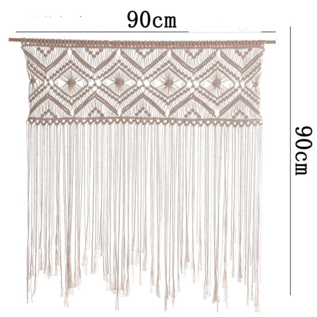 Handwoven Macrame Hanging Drapery | Stornfield