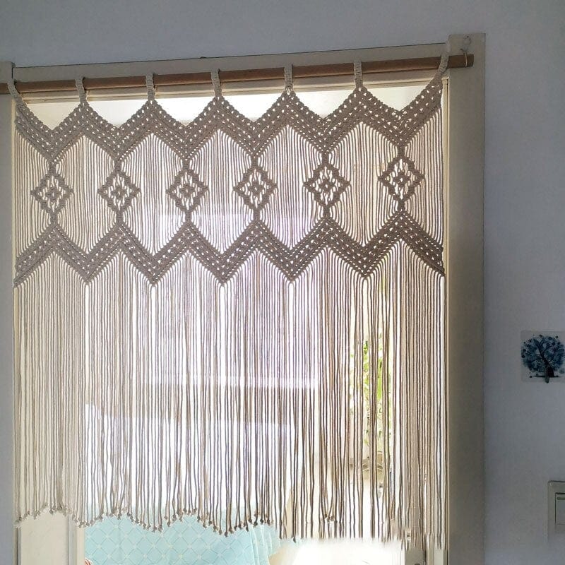 Handwoven Macrame Hanging Drapery | Stornfield